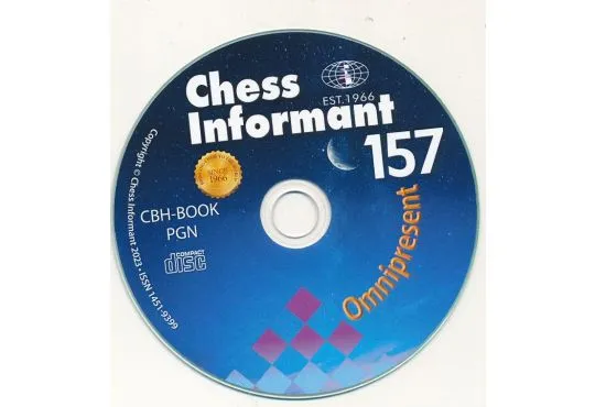 Chess Informant - Issue 157 on CD