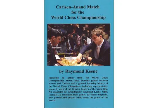 Carlsen - Anand Match for the World Chess Championship
