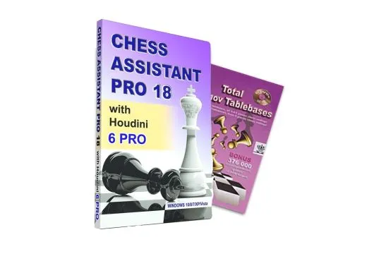 Chess Assistant 18 Mega package with Houdini 6 PRO