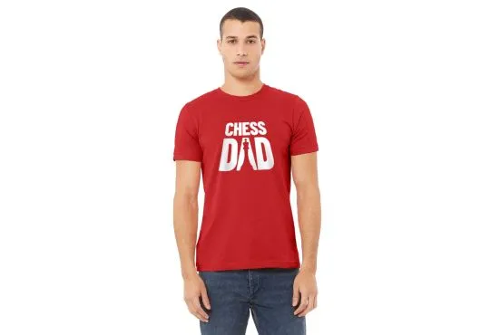 Chess Dad Silhouette T-Shirt
