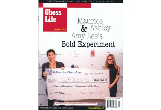 CLEARANCE - Chess Life Magazine - January 2015 Issue 