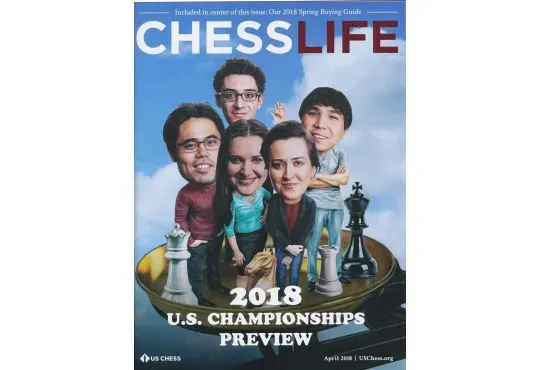 CLEARANCE - Chess Life Magazine - April 2018 Issue 