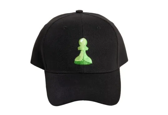 Black Chess.com Baseball Hat