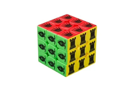 Chess-Themed Cube Toy