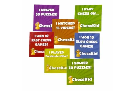 ChessKid Stickers (50 Pack)