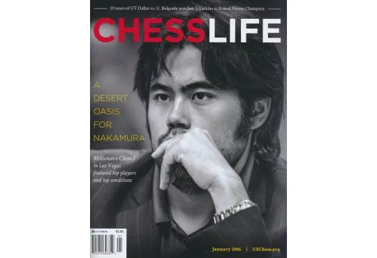 CLEARANCE - Chess Life Magazine - January 2016 Issue 
