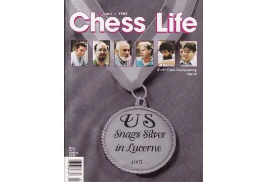 CLEARANCE - Chess Life Magazine - January 1998 Issue