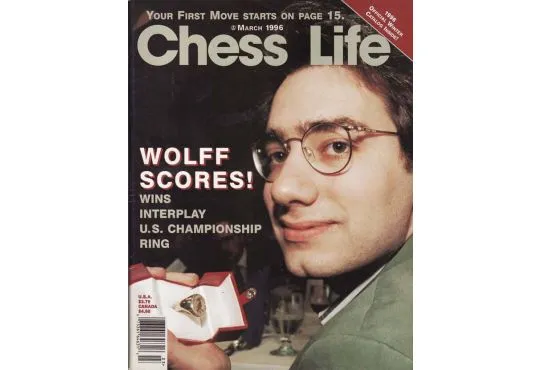 CLEARANCE - Chess Life Magazine - March 1996 Issue