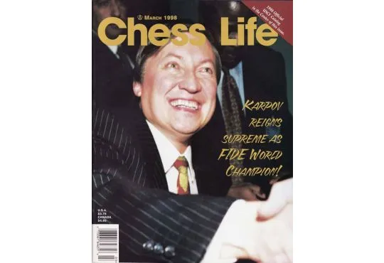 CLEARANCE - Chess Life Magazine - March 1998 Issue