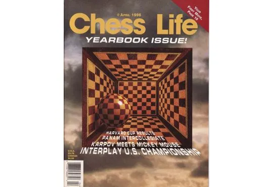 CLEARANCE - Chess Life Magazine - April 1996 Issue