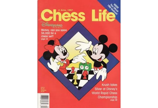 CLEARANCE - Chess Life Magazine - April 1997 Issue