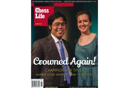 CLEARANCE - Chess Life Magazine - June 2015 Issue 