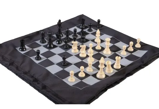 Bag ARMY GREEN QUIVER COMBO : Chess Board FREE SHIP & Double Weight Pieces 