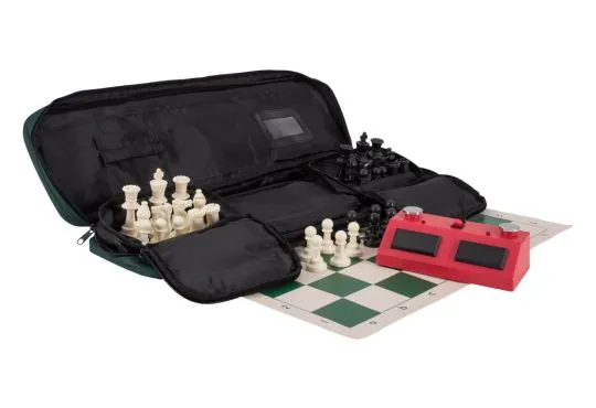 Deluxe ZMart Fun II Tournament Chess Set Combination
