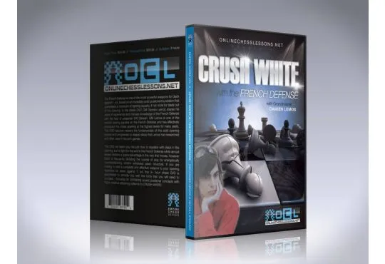 E-DVD - Crushing White - The French Defense - EMPIRE CHESS