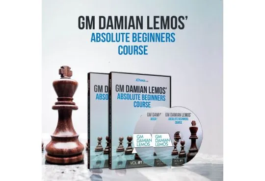 E-DVD - GM Damian Lemos' Absolute Beginners Course - Over 6 Hours of Content!