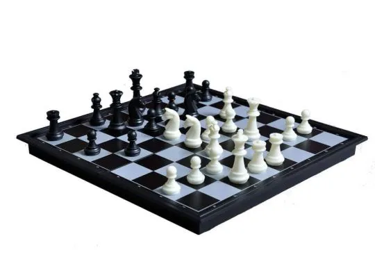 Magnus Carlsen Signature Series Chess Set, Bag And Board Combination