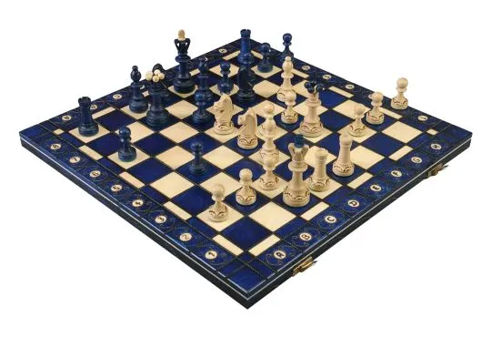 The Blue Ambassador Chess Set