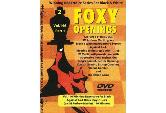 Foxy 167: A Secret Weapon in the Exchange Ruy Lopez - Chess Opening Video  DVD