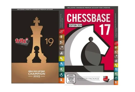 Fritz 19 + CHESSBASE 17 STARTER Edition 2024 Bundle