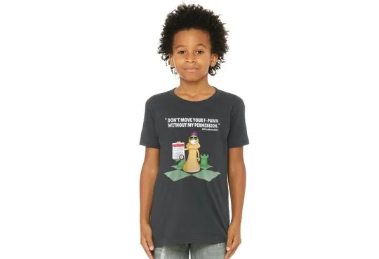 FunMasterMike "Permission Required" T-Shirt - Kid