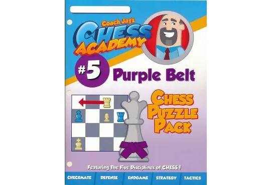 Coach Jay's Chess Academy - #5 Purple Belt Puzzles