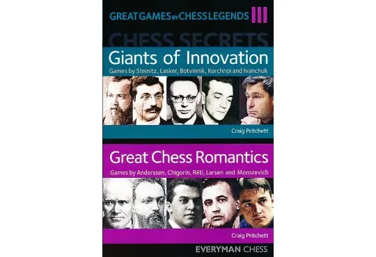 SHOPWORN - Great Games by Chess Legends - Vol. 3