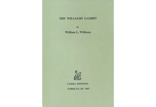CLEARANCE- The Williams Gambit
