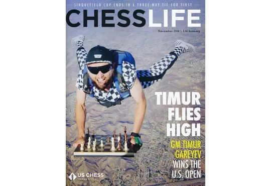 CLEARANCE - Chess Life Magazine - November 2018 Issue 
