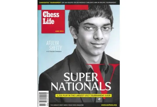 CLEARANCE - Chess Life Magazine - June 2013 Issue