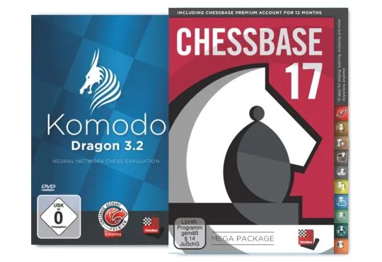 Komodo Dragon 3.2 and CHESSBASE PREMIUM 17 Bundle