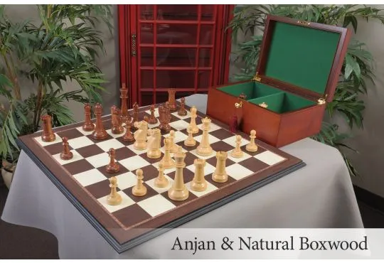The 6" Fischer-Spassky Series Chess Set, Box, & Board Combination