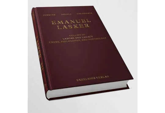PRE-ORDER - Emanuel Lasker - Volume 3