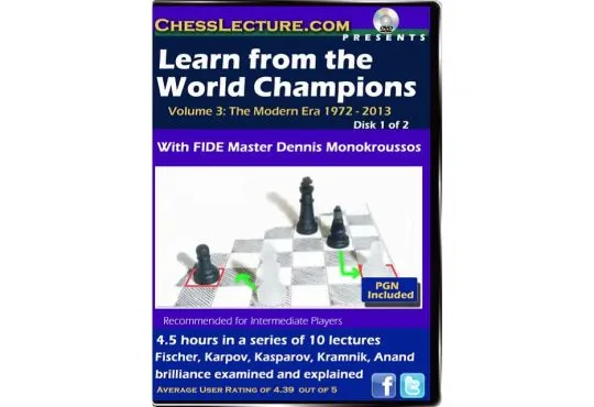 Learn from the World Champions - Chess Lecture - 2 DVDs - Volume 60