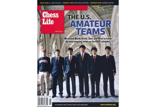 CLEARANCE - Chess Life Magazine - May 2013 Issue