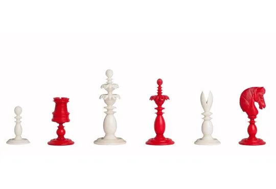 The Calvert Bone Luxury Chess Pieces - 3.25" King