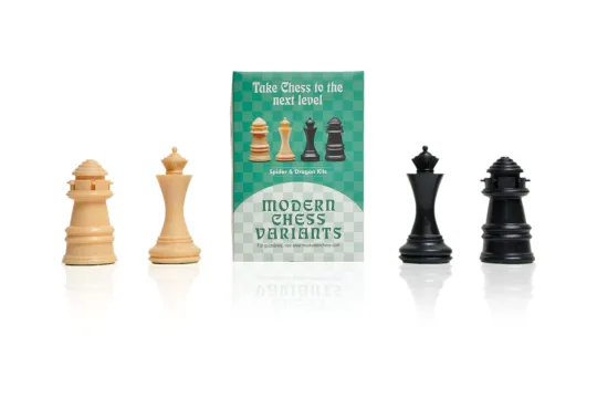 Dragon and Spider - Musketeer Chess Variant Kit - 4 Set