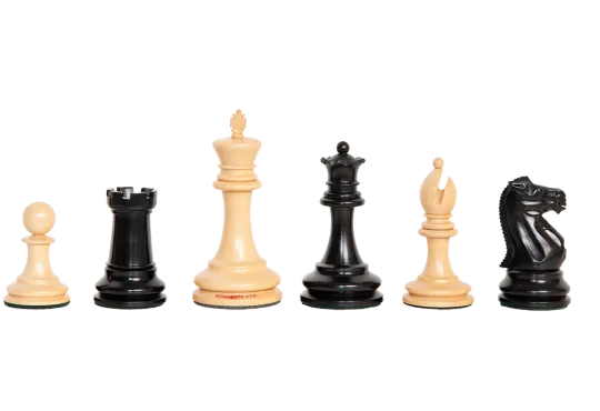 The Camaratta Collection - The 1885 Lasker Series Chess Pieces - 4.0" King