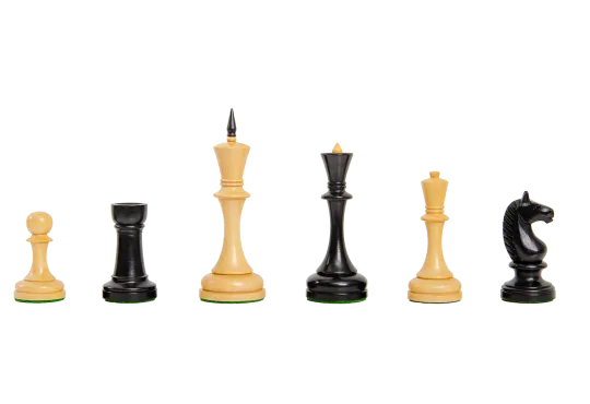 The Camaratta Collection - The Moscow 1935 Series Chess Pieces - 5.0" King