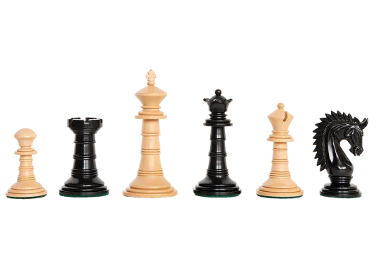 The Bomarzo Series Luxury Chess Pieces - 4.4" King