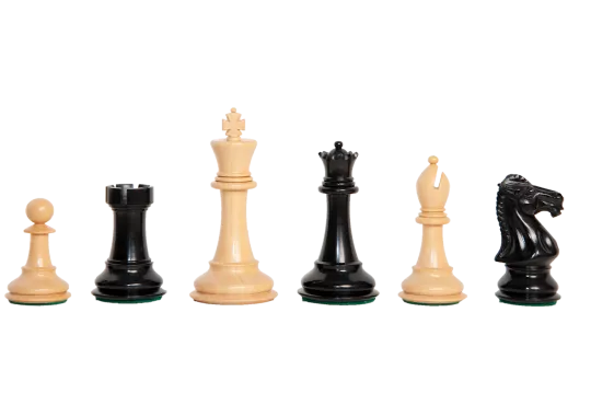 CLEARANCE - The Capablanca Series Luxury Chess Pieces - 4.0" King