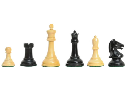 Reproduction of the Drueke Players Choice Chess Pieces - 3.75" King- 2022 Edition