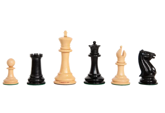 Genuine Staunton® x The Camaratta Collection - The Definitive Morphy Series Luxury Chess Pieces - 4.4" King