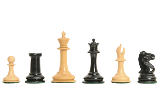 The Harrwitz Series Timeless Chess Pieces- 3.5" King