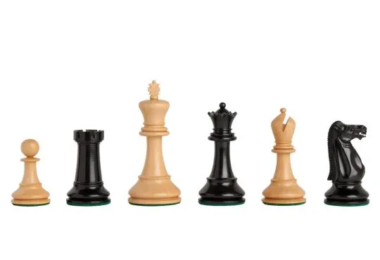  Reproduction of the Circa 1940 Chess Pieces - 4.0" King 