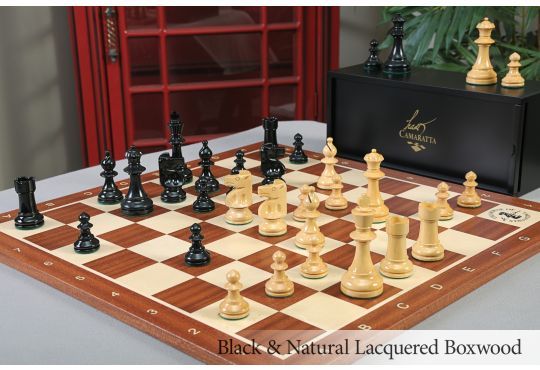 The House of Staunton Fitted Chess Coffer NO LOGO Red Burl 