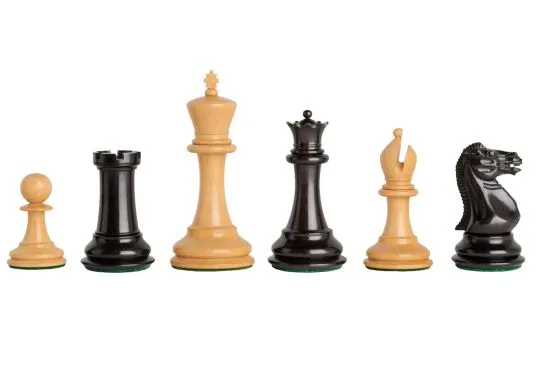 CLEARANCE - The Morphy Series Luxury Chess Pieces - 4.0" King