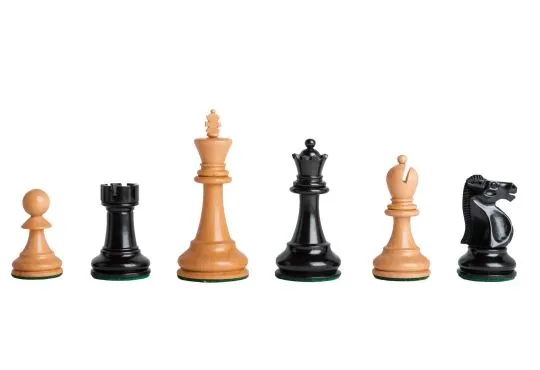 LIBRARY Reykjavik Series Chess Pieces - 3.25" King