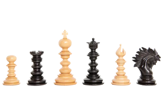 The Forever Collection - The Savano Series Luxury Chess Pieces - 4.4" King