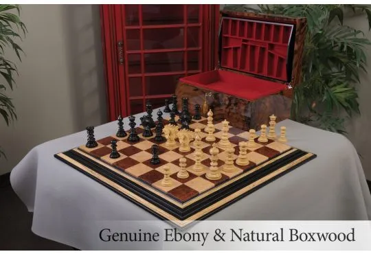 The Savano Forever Series Wood Chess Set, Box, & Board Combination